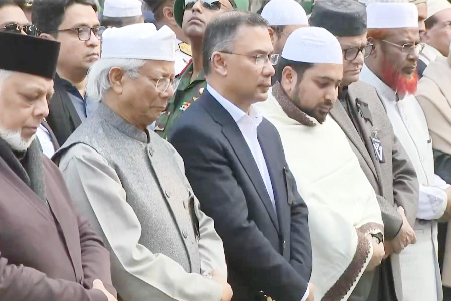 বেগম খালেদা জিয়ার জানাজা নামাজ।