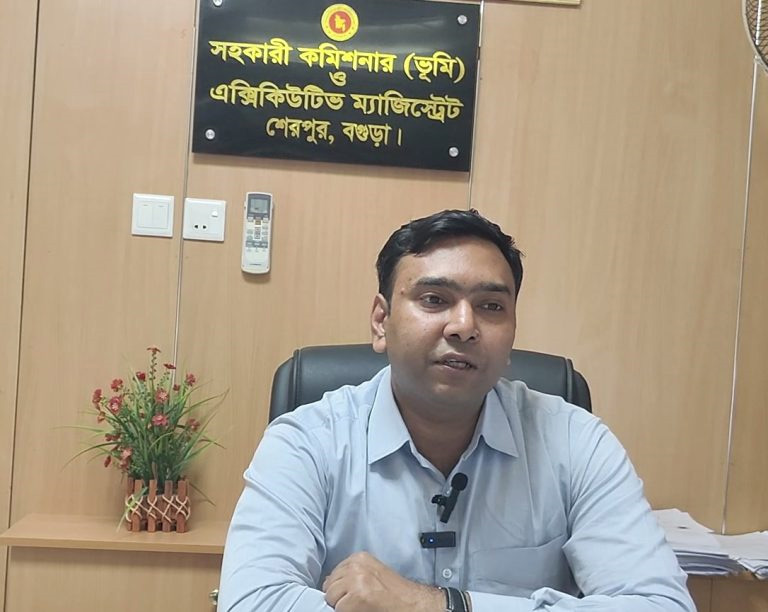 ভারপ্রাপ্ত উপজেলা নির্বাহী কর্মকর্তা মাহমুদুল হাসান।