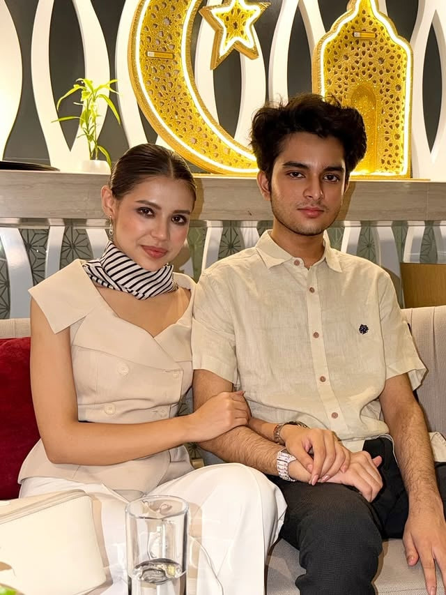 রুশ বংশোদ্ভূত মডেল মনিকা কবির ও ওয়াহিদ জামান।