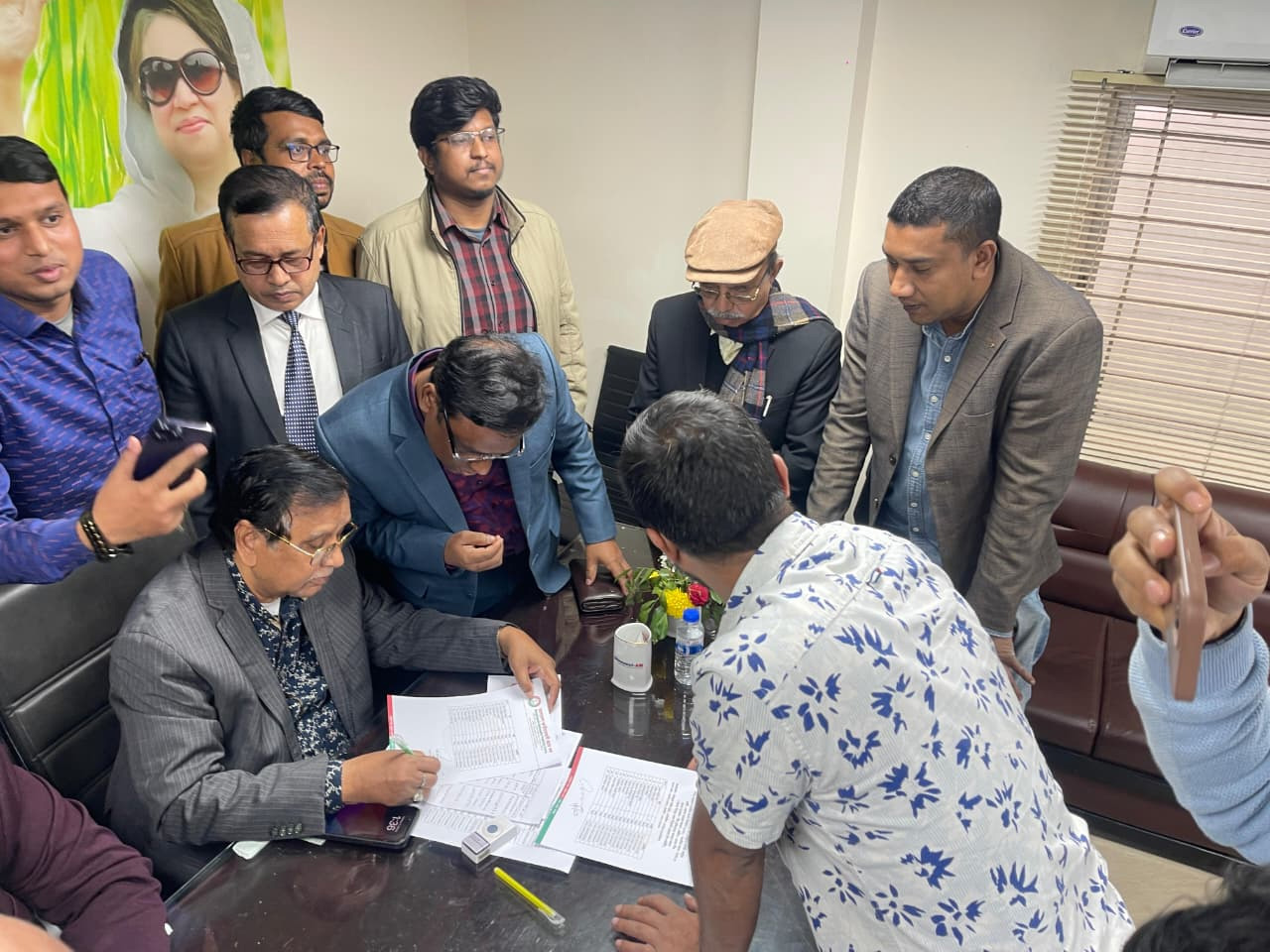 প্রচার দলের নির্বাচনী উপ কমিটি গঠন।