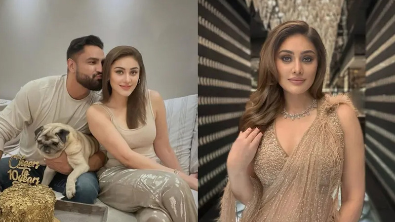 পরাগ ত্যাগীর সাথে প্রয়াত স্ত্রী শেফালি জারিওয়ালা।