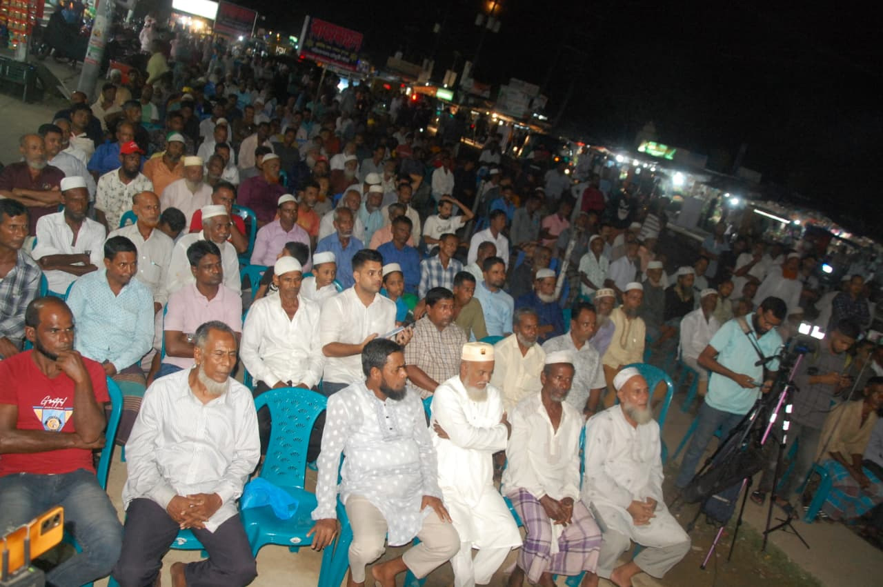 বিয়ানীবাজার বিএনপি অঙ্গ ও সহযোগি সংগঠন আয়োজিত জনসভা