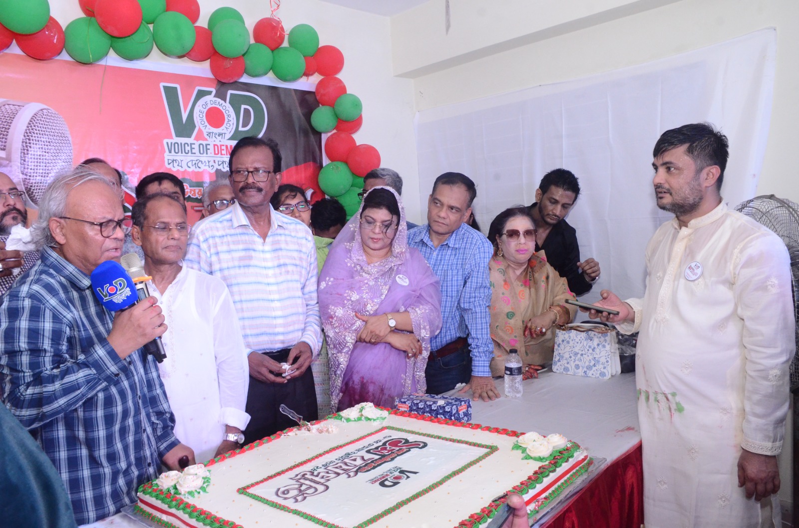 ভিওডি বাংলা’র প্রথম বর্ষপূর্তি উদযাপিত