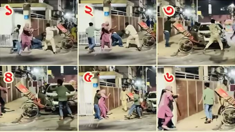 ‘দাও দিয়ে কোপাইতেছে, এটা কোনো কথা!’