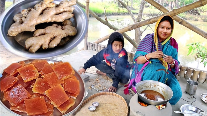 কাশি থেকে মুক্তি দেবে আদার চকলেট