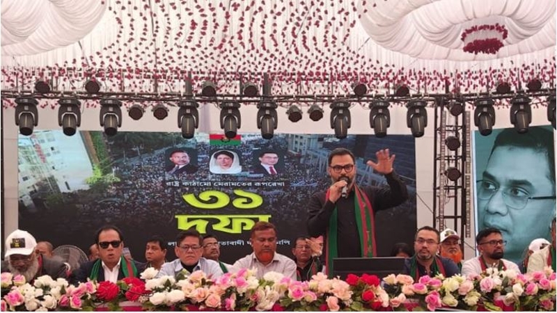 প্রমাণ দেখান বিএনপি কোথায় চাঁদাবাজি-দখলদারি করছে? আমিনুল হক