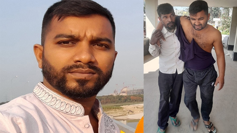 বিএনপি নেতা আরিফুলের উপর যুবলীগের হামলা