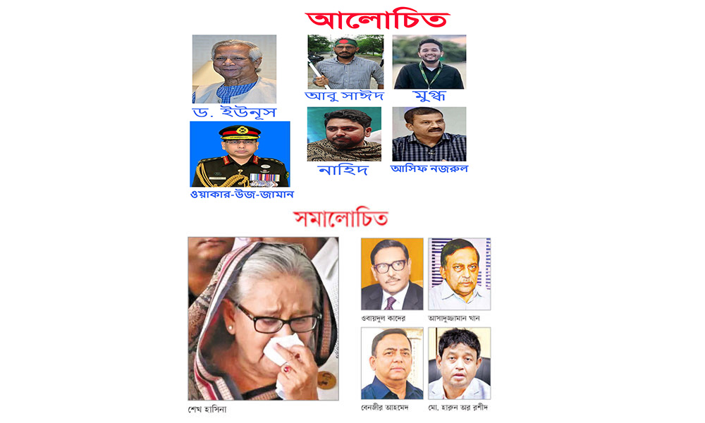 ২৪শে যাঁরা আলোচিত-সমালোচিত