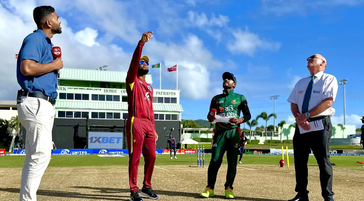 টসে হেরে ব্যাটিংয়ে বাংলাদেশ