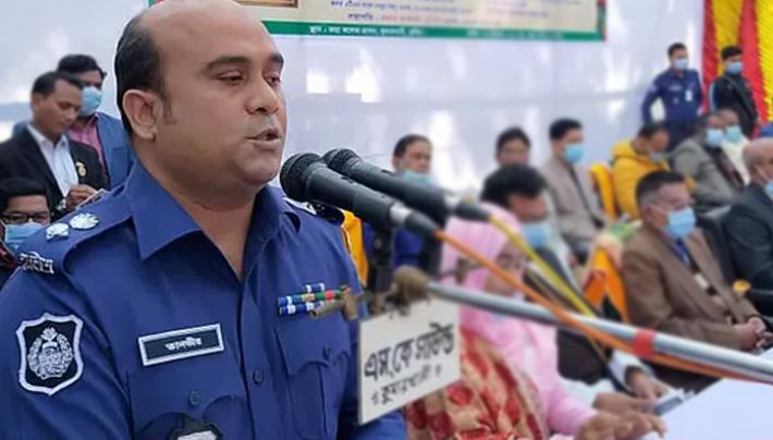 কুষ্টিয়ার সাবেক এসপি তানভীর আরাফাত গ্রেপ্তার
