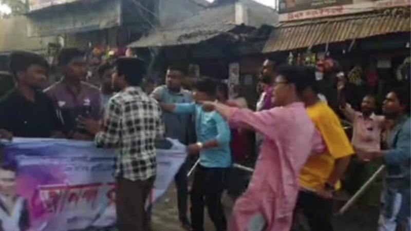 ছাত্রদলের র‌্যালিতে হামলা-মারপিট