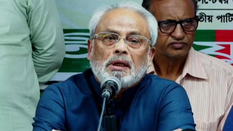 দেশকে অধঃপতনের দিকে নিয়ে যাচ্ছে : জি এম কাদের