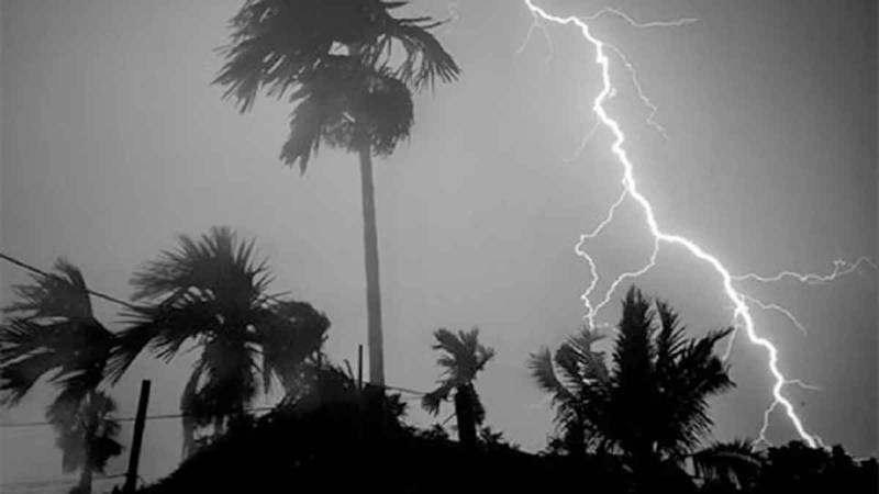 আজ ১৪ অঞ্চলে ৮০ কিলোমিটার বেগে ঝড়ের আভাস