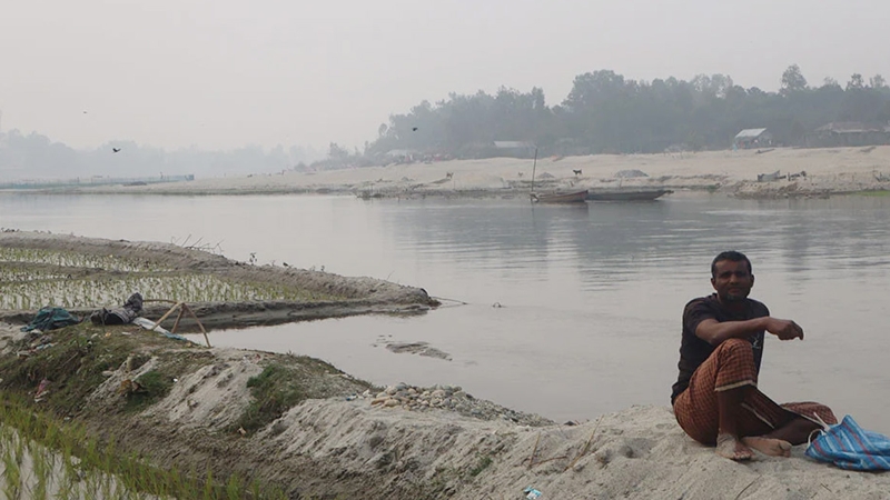 পঞ্চগড়ে দখলে নদী বিলীন হওয়ার আশংকা