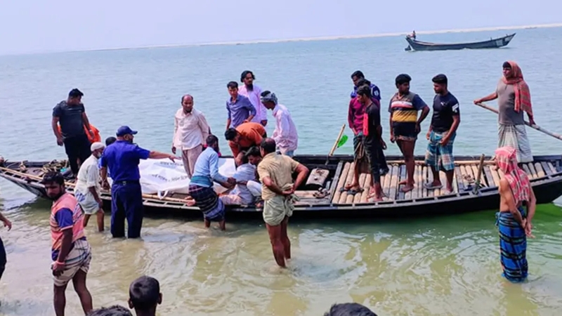 নৌকা ডুবে নিখোঁজ স্বামী-স্ত্রীর লাশ উদ্ধার
