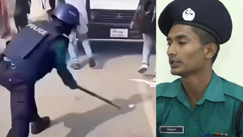 সেই পুলিশ সদস্য পাচ্ছেন রাষ্ট্রপতির পদক