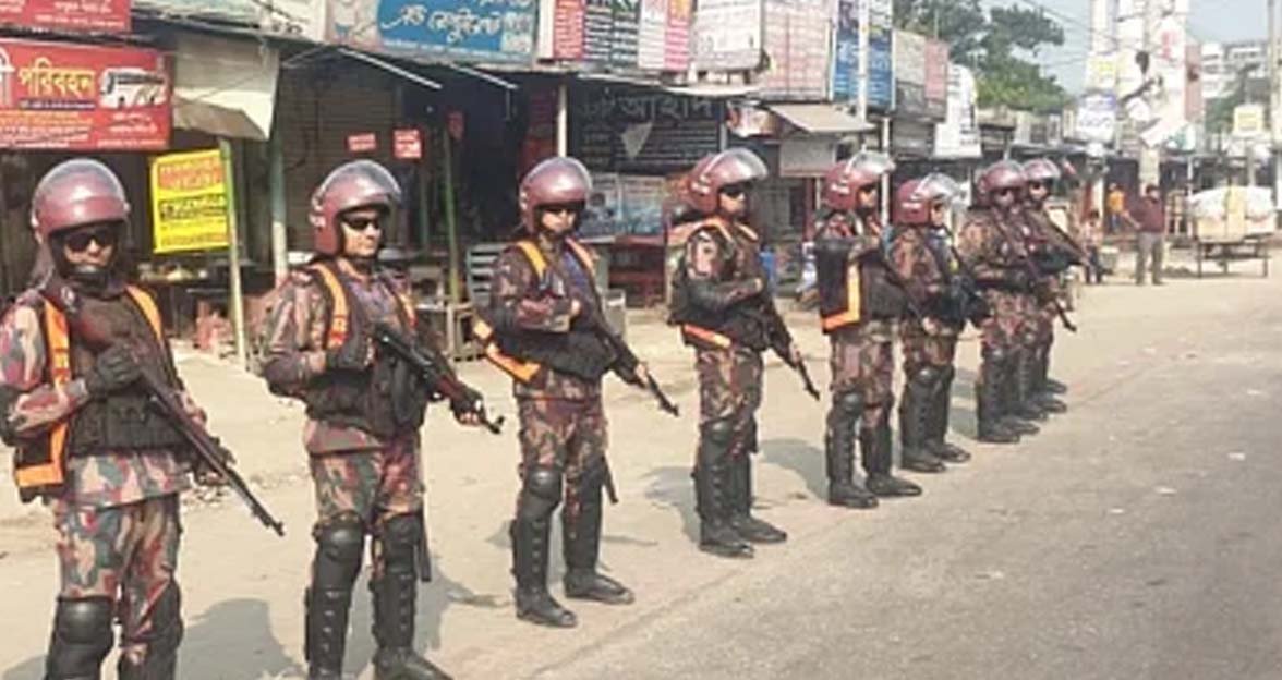 সারা দেশে ১৯১ প্লাটুন বিজিবি মোতায়েন