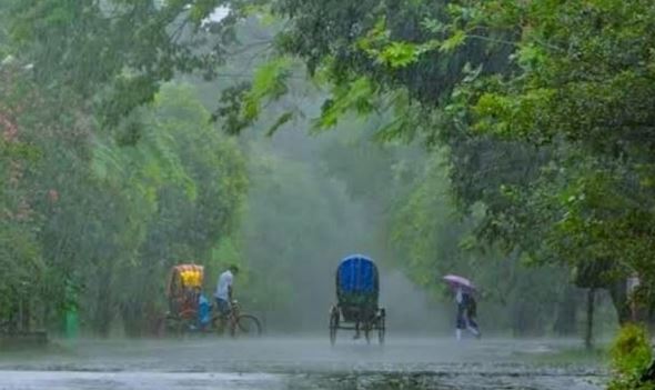 যেসব অঞ্চলে বেশি বৃষ্টিপাতের আভাস