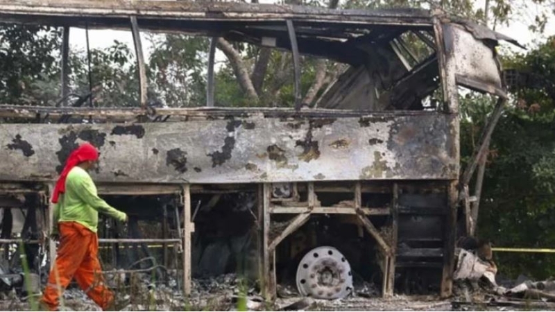 মেক্সিকোতে ভয়াবহ বাস দুর্ঘটনায় নিহত ৪১
