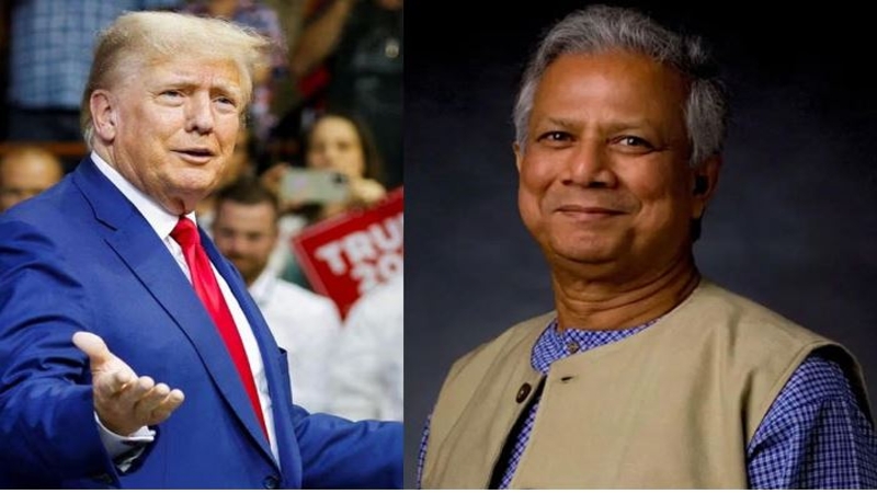 মার্কিন প্রেসিডেন্ট ট্রাম্পকে শুভেচ্ছা বার্তা পাঠালেন ড. ইউনূস