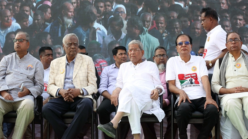 একফোঁটা পানি আনতে পারেনি আওয়ামী লীগ- মির্জা ফখরুল
