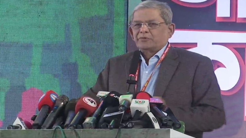 দ্রুত নির্বাচন হলে সৃষ্ট সংকট দূর হয়ে যাবে : ফখরুল