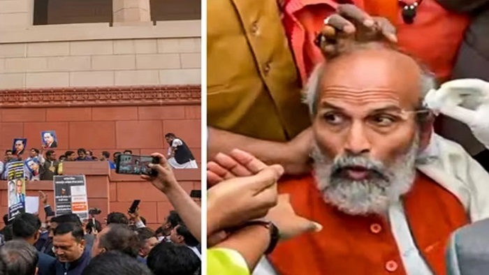 রাহুল গান্ধির ‘ধাক্কায়’ আহত বিজেপির এমপি