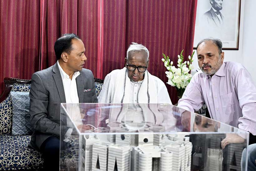 সাবেক স্পিকার জমিরউদ্দিনের বাসায় ডেপুটি স্পিকার কায়সার কামাল