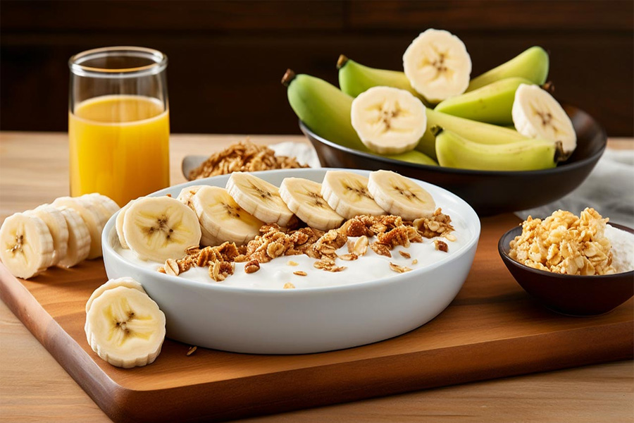 সকালে খালি পেটে কলা খাওয়ার উপকারীতা