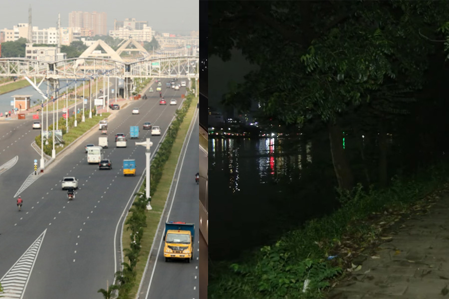 রাত নামলেই ভয়ংকর হয়ে ওঠে হাতিরঝিল ও ৩শ’ ফিট