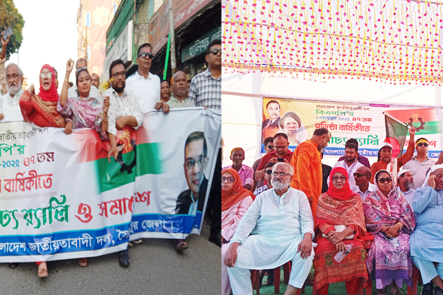 বিএনপির ৪৭তম প্রতিষ্ঠাবার্ষিকীতে সৈয়দপুরে বর্ণাঢ্য র‌্যালি ও আলোচনা সভা