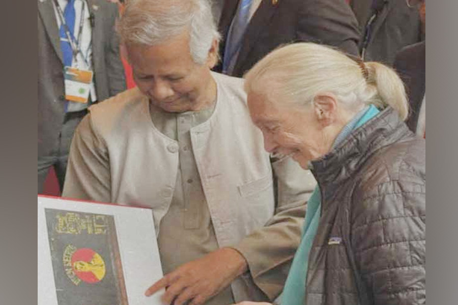 ‘প্রিয় বন্ধু’ জেন গুডঅলের মৃত্যুতে মুহাম্মদ ইউনূসের শোক