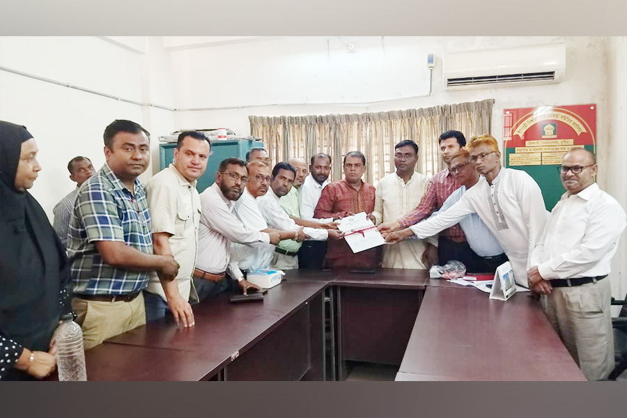 ইবির নবনির্বাচিত কর্মকর্তা সমিতির দায়িত্ব গ্রহণ