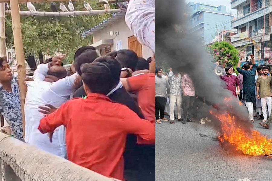 ছাত্রদলের দুই পক্ষের সংঘর্ষ, সড়ক অবরোধ
