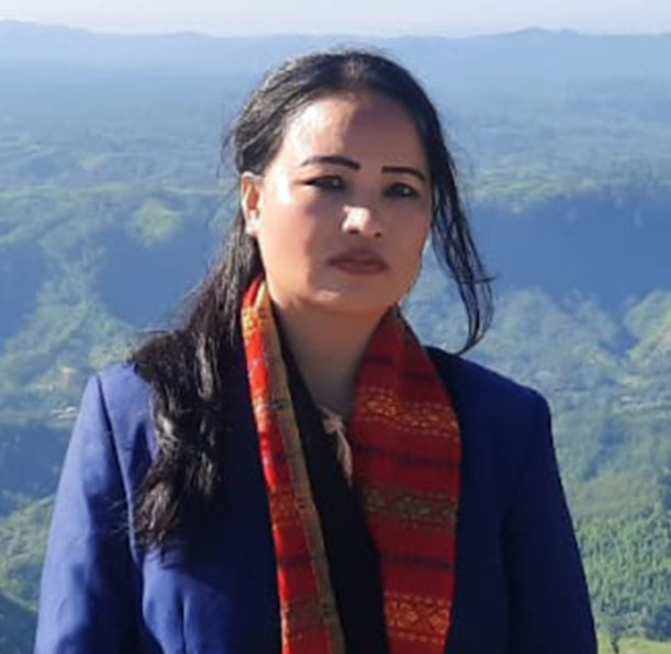 খাগড়াছড়ি জেলা পরিষদের প্রথম নারী চেয়ারম্যান- জিরুনা ত্রিপুরা