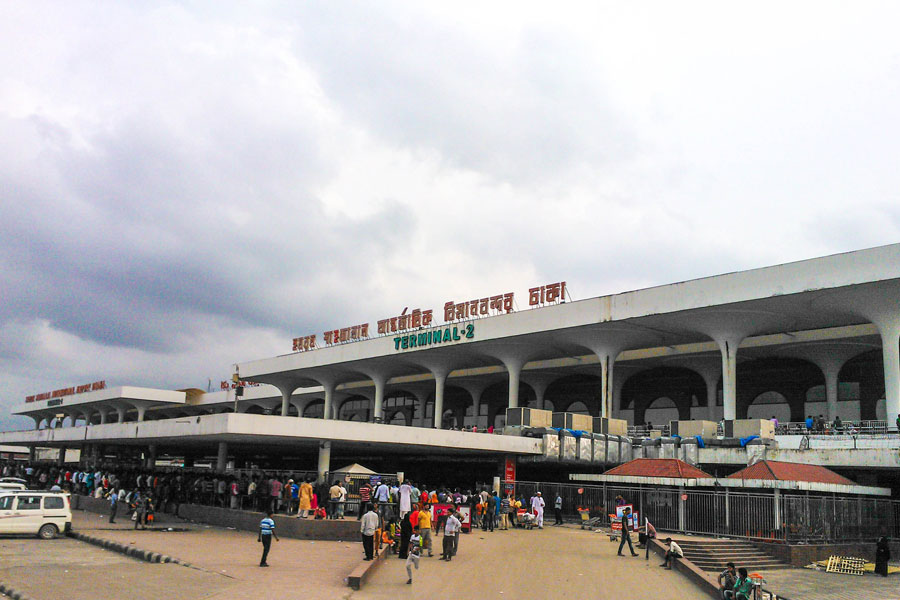 শাহজালাল বিমানবন্দরে আগুন