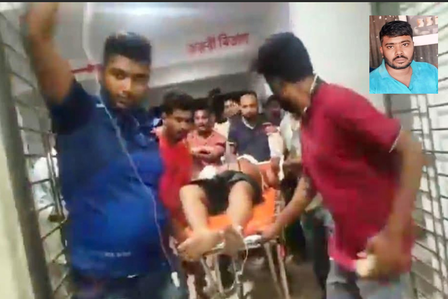 লোহাগড়ায় ট্রাকচালককে কুপিয়ে জখম