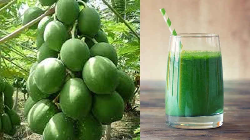 কাঁচা পেঁপের রসে যত উপকার