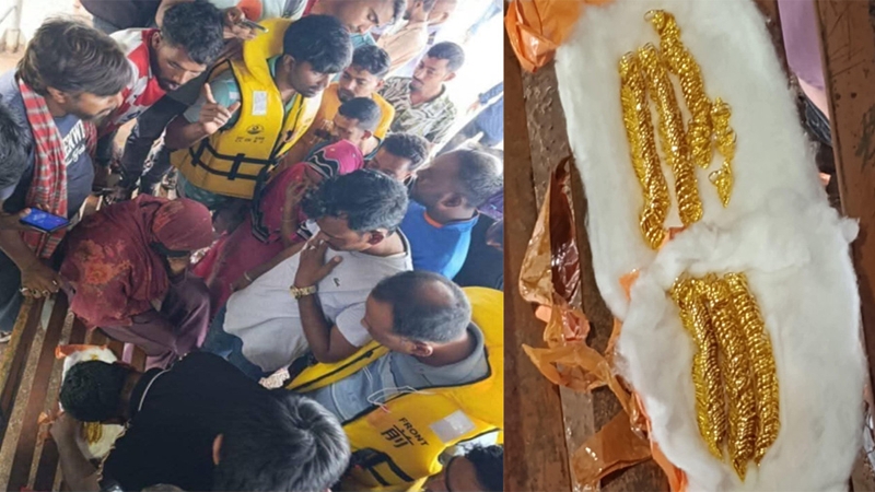 কাজিরহাট লঞ্চঘাটে ৪৮ ভরি স্বর্ণের আংটিসহ নারী আটক