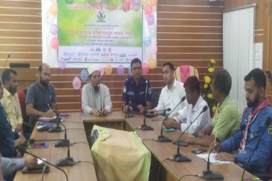 মধুপুরে জাতীয় পুষ্টি সপ্তাহের উদ্বোধন