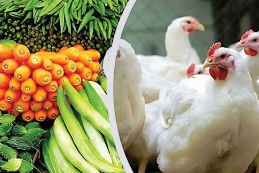 বেশিরভাগ সবজির কেজি ১০০ টাকা, কমছে মুরগির দাম