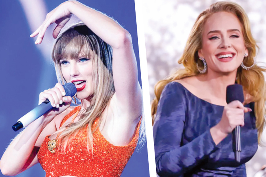 টেলর সুইফট ভেঙে দিলেন অ্যাডেলের ১০ বছরের রেকর্ড