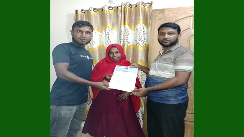 নলছিটিতে মা ও ছেলের ইসলাম ধর্ম গ্রহণ