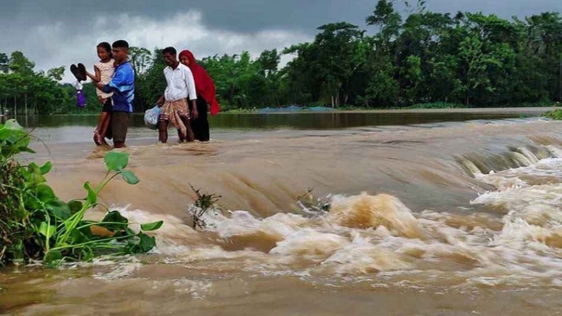 ফেনী-কুমিল্লায় রাতেই বন্যা পরিস্থিতির অবনতির শঙ্কা