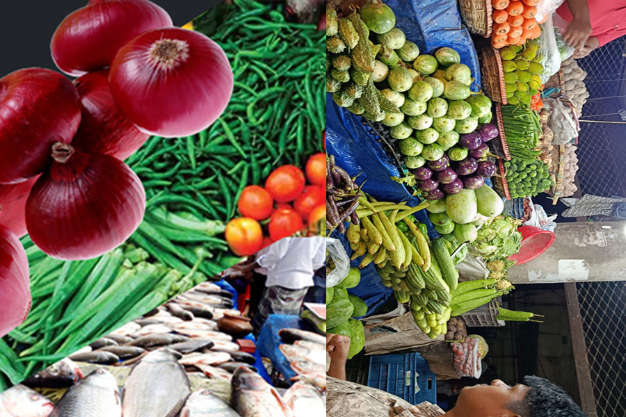 চালের দাম কমলেও স্বস্তি নেই সবজি-পেঁয়াজে