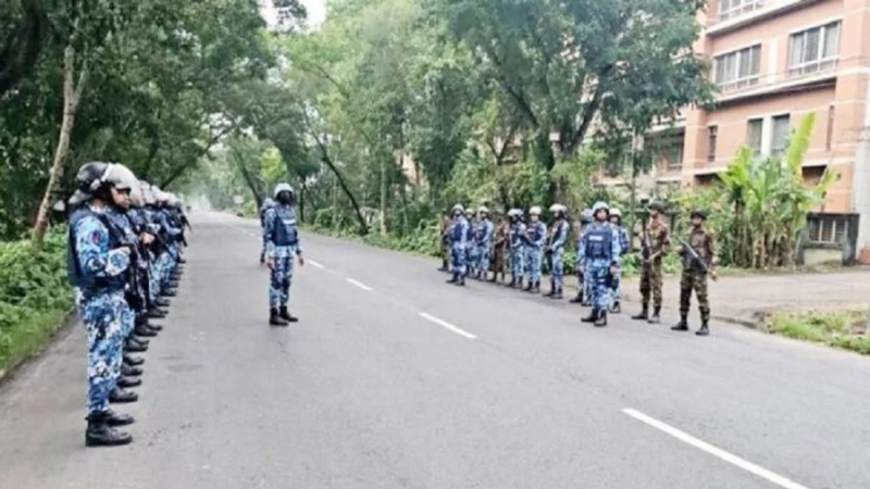 গোপালগঞ্জে কারফিউ শিথিল, ১৪৪ ধারা জারি