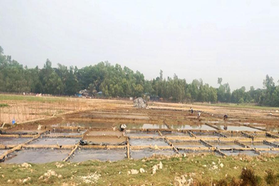 যে কারণে মন ভালো নেই লবণচাষিদের