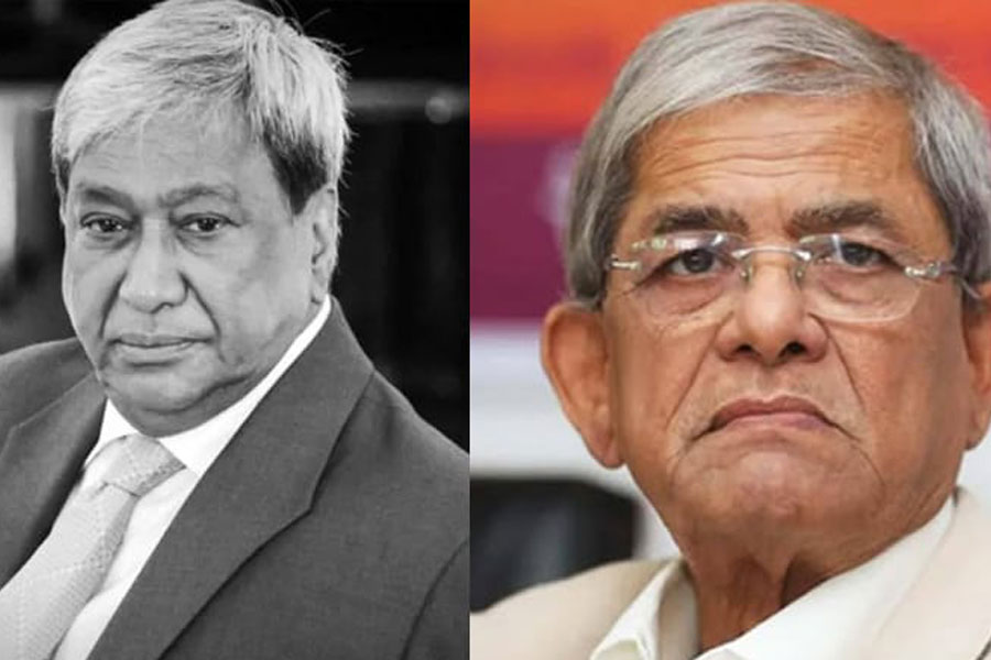 মিজানুর রহমান সিনহার মৃত্যুতে মির্জা ফখরুলের শোক
