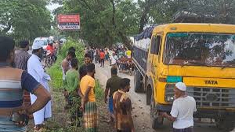 সিরাজগঞ্জে ট্রাকচাপায় বাবা-ছেলে নিহত, আহত ১