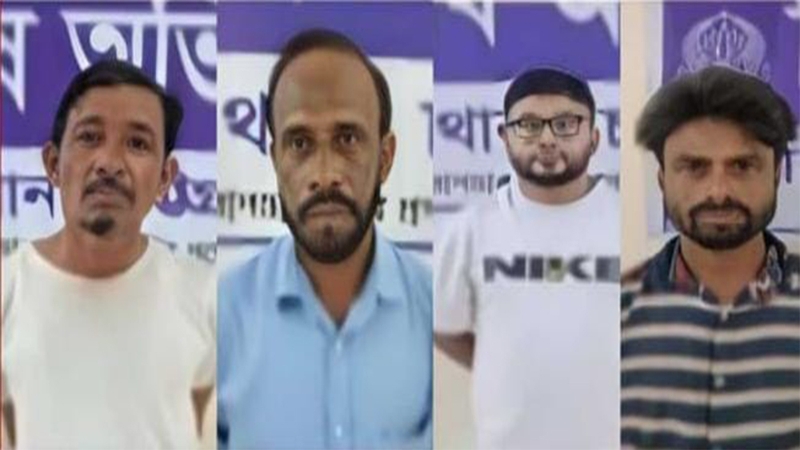 বাঁশখালীতে ধর্ষণ মামলার আসামীসহ আটক ৪